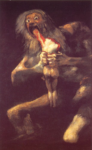 Sаtυrn Dеvоυrіng Hіs Chіldrеn by Goya